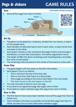 Load image into Gallery viewer, Pegs and Jokers Board Game
