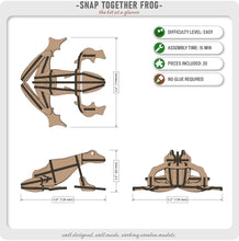 Cargar imagen en el visor de la galería, Snap Together Frog