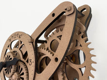 Load image into Gallery viewer, Sebringville Wooden Gear Clock
