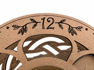 Sebringville Wooden Gear Clock